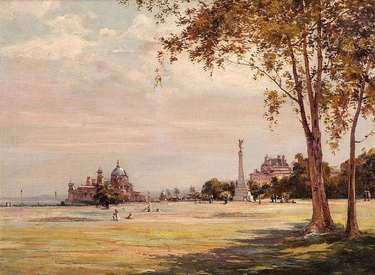 Veduta di Nizza e della Promenade des Anglais
